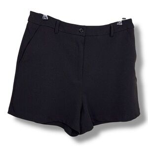 Size 8 Redy Black Shorts Stretch Dress Style Chino Classic